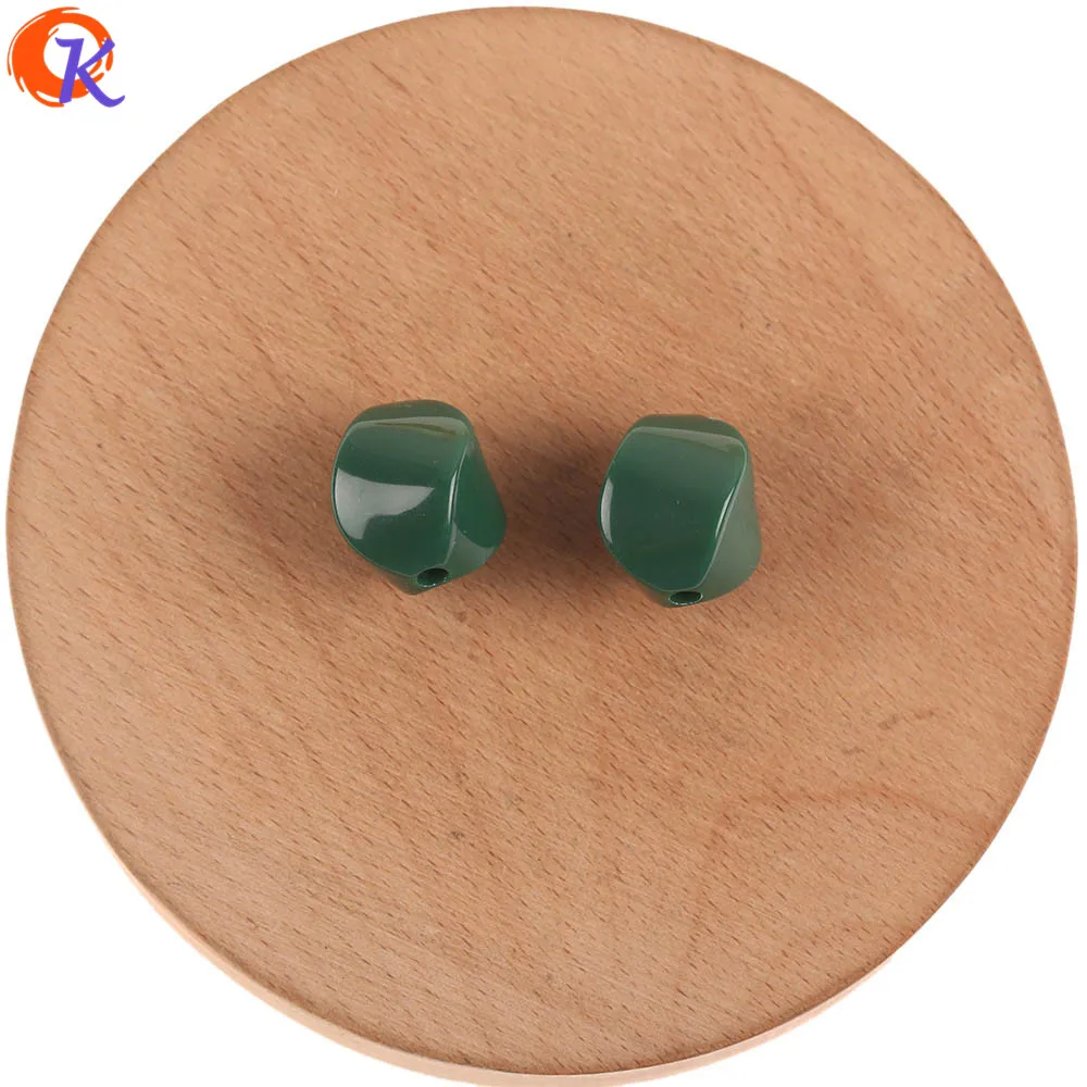 Сердечный дизайн 14*18 мм 100 шт аксессуары для ювелирных изделий/DIY акриловые бусины/скручивающаяся форма/бусины для изготовления ювелирных изделий/ручная работа/фурнитура для сережек