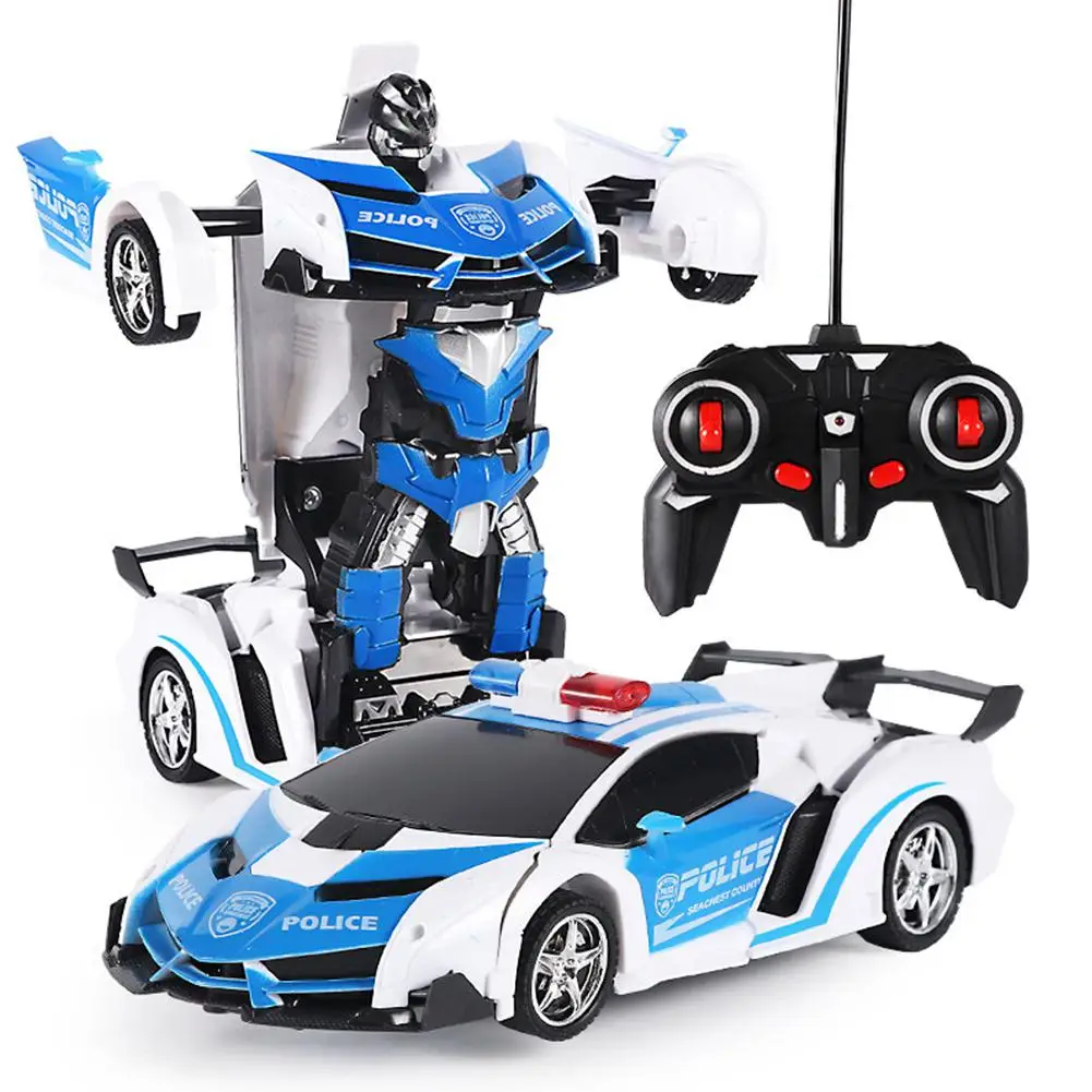 GloryStar робот-трансформер CarSimulation модель автомобиля детский робот игрушка интеллектуальная развивающая машина Рождественский подарок 1:18