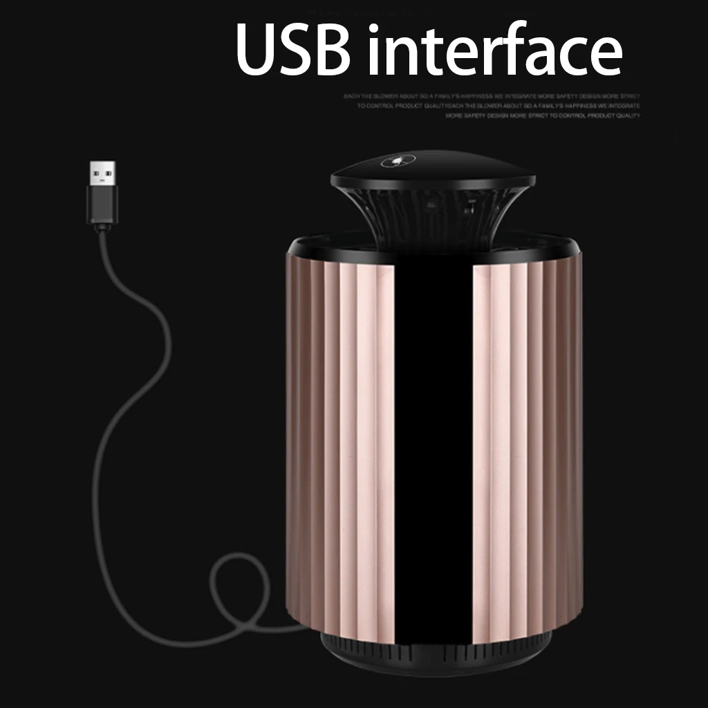 Бытовой убийца от комаров USB электрическая лампа от комаров фотокатализатор бесшумный домашний светодиодный ловушка для насекомых Zapper ловушка без излучения