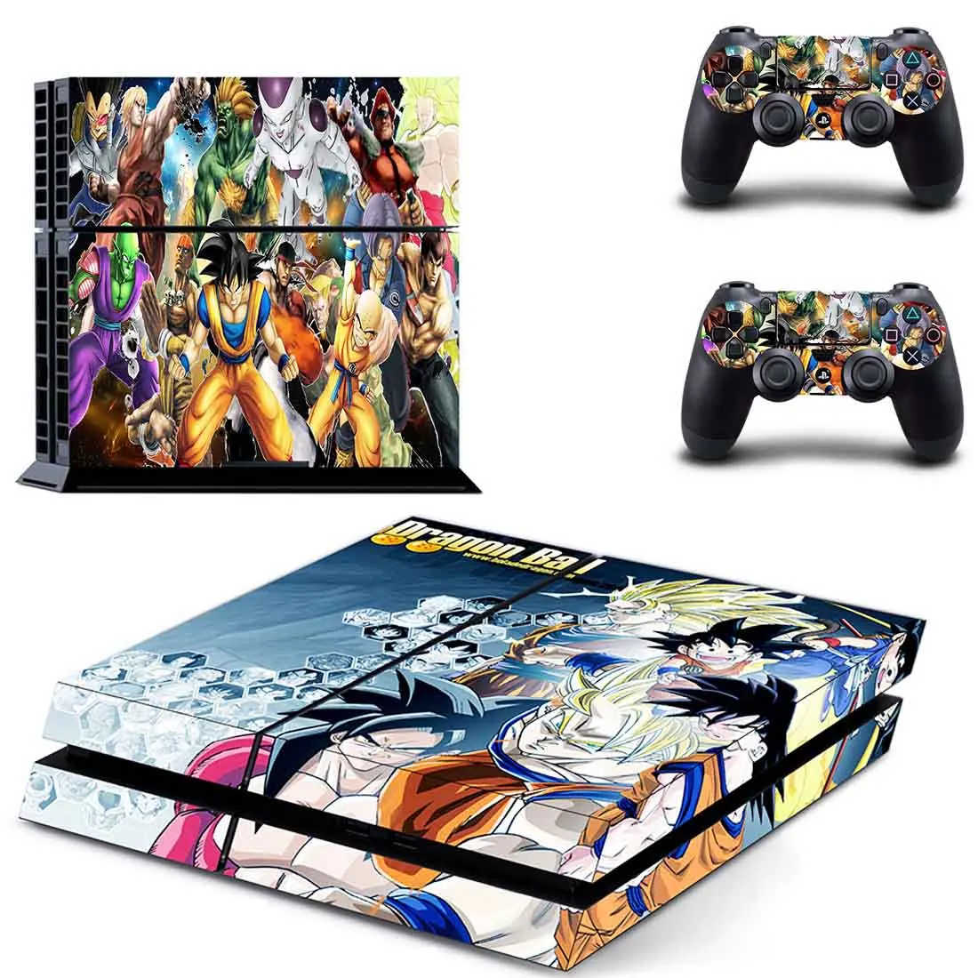 Dragon Ball Супер игровая станция 4 стикер s PS 4 Наклейка для PS4 Pegatinas Adesivo для консоли playstation 4 и 2 контроллера