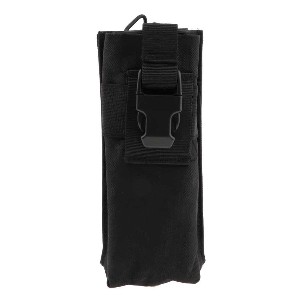 Outdoor Large Size Walkie Talkie Pocket Outdoor Mineral Water Bottle Bag Walkie Talkie Holder Holster Case Camouflage Pocket