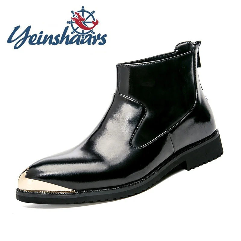 

2020 Mens Shoes Casual Outdoor Boots Prom Evening Long Dresses Business Vintage Lofer Shoes Man Stylish Formal Shoes Pointed Toe