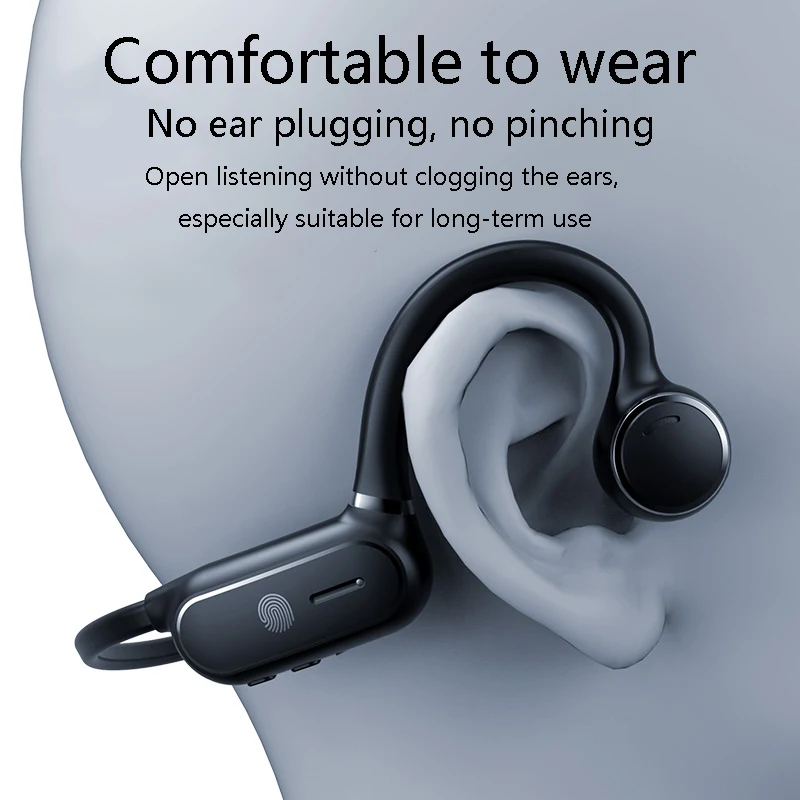 DDJ Headset Wireless Bluetooth Headset Stereo Sports Waterproof Long Standby With Wicrophone Suitable For All Mobile Phone