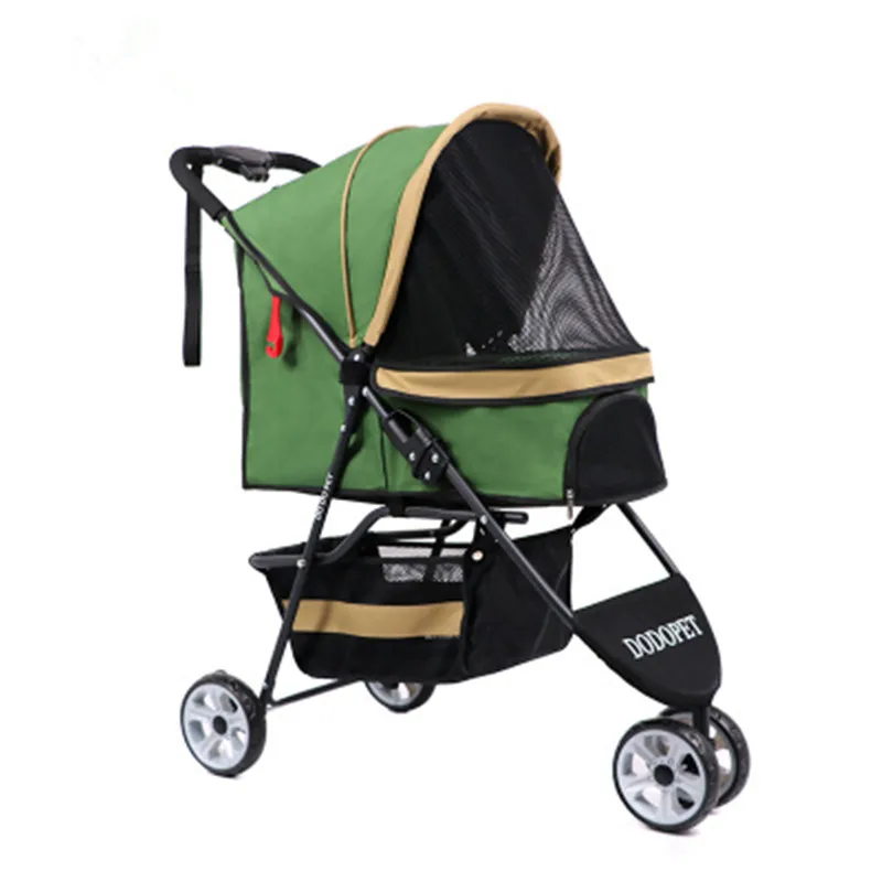 2021 Real Highend Pet Stroller For Small And Medium Dogs Load 15 Kg Cheap Dog Pushchair Pram