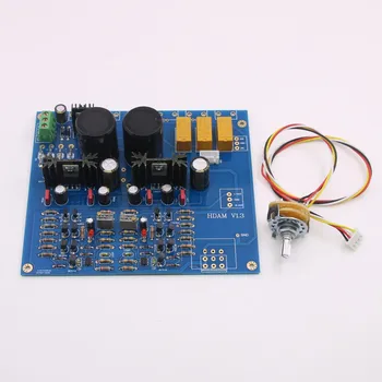 

Assemble HDAM HiFi Preamplifier Board Class A output with 3-digit input selection Pre-amp Audio