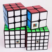 Moyu meilong 2x2x2 3x3x3 4x4x4 5x5x5 hız sihirli küp paket hediye kutusu 2x2 3x3 4x4 5x5 bulmaca küp MF2 MF3 MF4 MF5 cubo magico