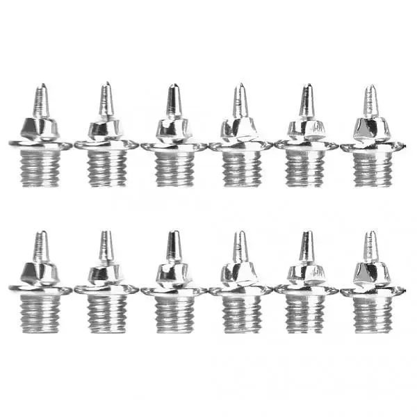 P Prettyia 12Pcs Replacement Spikes Shoe Spikes For Sport Running Trainer 8MM