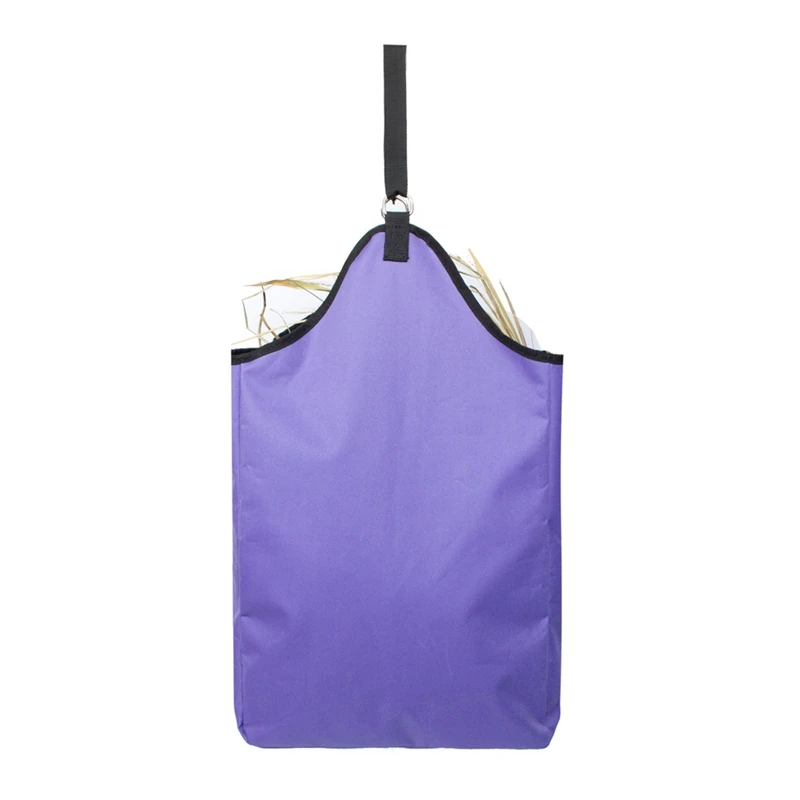 Лошадь на открытом воздухе медленное Кормление поставки сена мешок хранения кормушка мешок Оксфорд прочная ткань