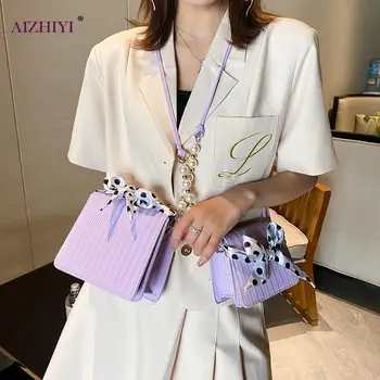 

Elegant Polka Dots Bow Crossbody Bag Women Pearl Small Shoulder Handbags