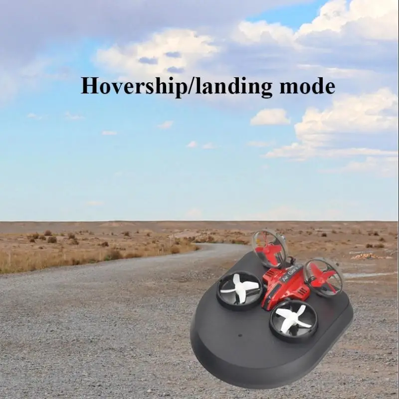 RCtown детей DIY фиксированное крыло 3 в 1 RC модель планера игрушка электрический 2,4G Land Sky режим RC Дрон на воздушной подушке