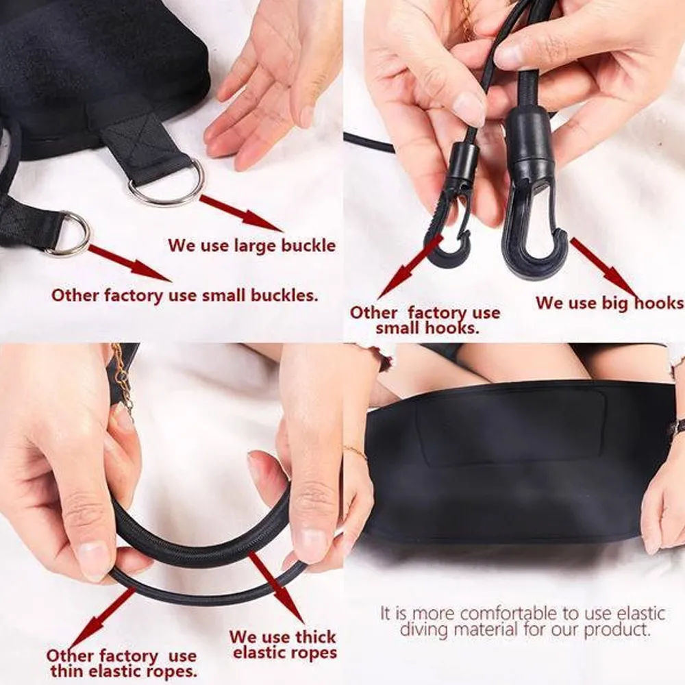 

Black Comfortable Head Hammock Neck Adjustment Canvas Neck Hammock Pillow