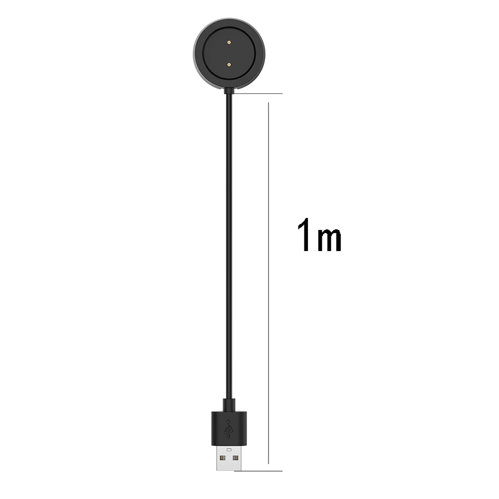 1 м Универсальное зарядное устройство для умных часов USB зарядное устройство Подставка для подзарядки для Xiaomi Huami Amazfit GTR зарядное устройство с защитой экрана