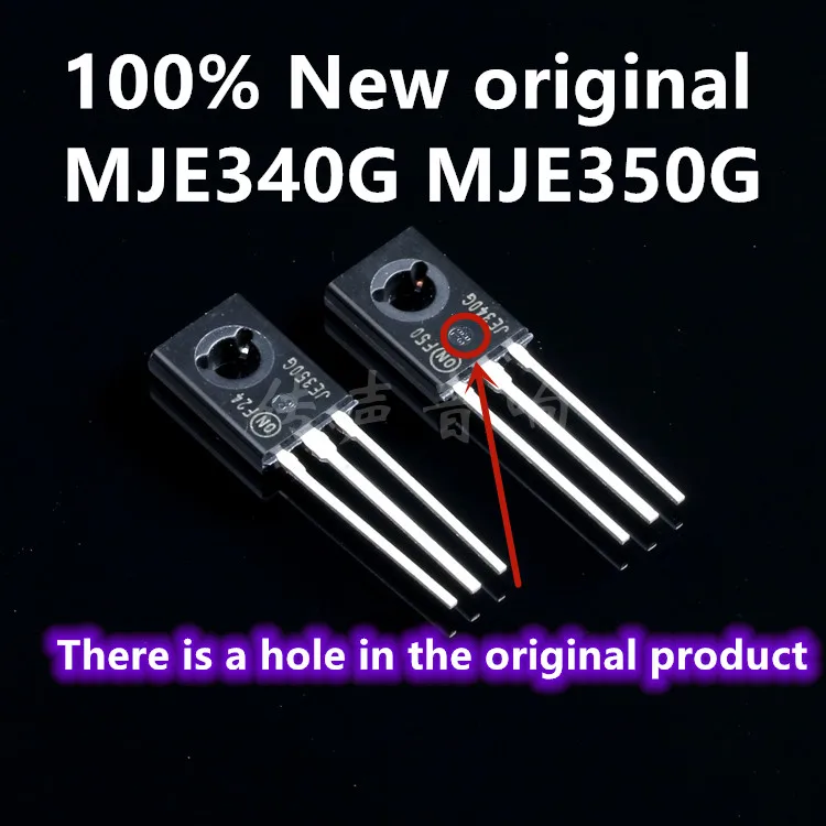 10 шт.-100 шт. 100% Новые оригинальные транзисторы MJE340G MJE350G JE350G JE340G MJE340 MJE350 пара трубок