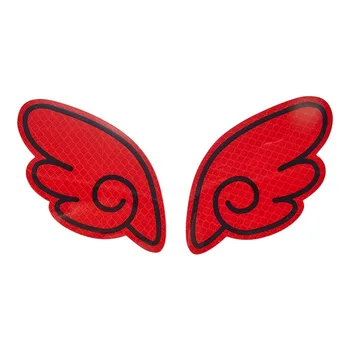 

Safety Reflective Sticker Wings Pattern PVC Reflective Tape Films Warning Night Driving Accessories