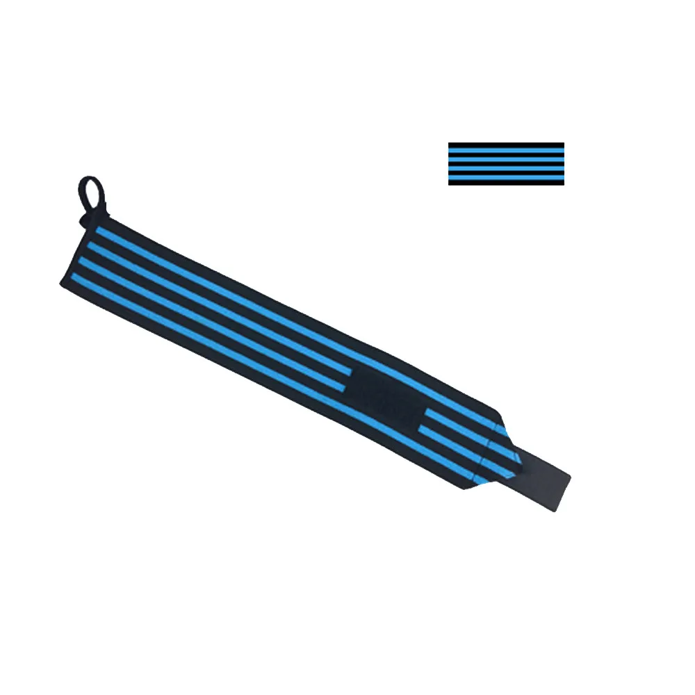 1 Piece Color Stripe Wristband Multifunction Elasticity Fitness Gym Sport Bandage Wrist Wrap Bandage Hand Support Wrist band