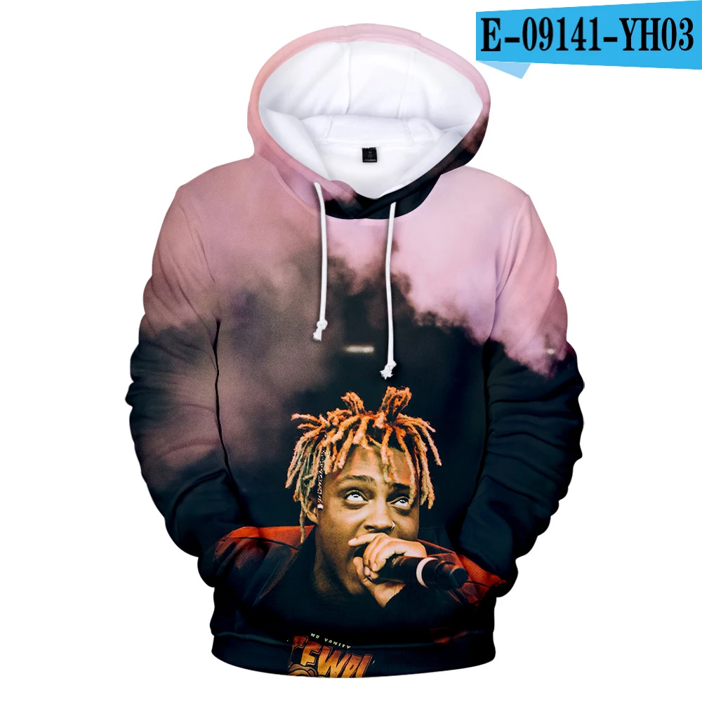 3D Hoodies Men Juice Wrld Hoodie Casual Sweatshirts 6