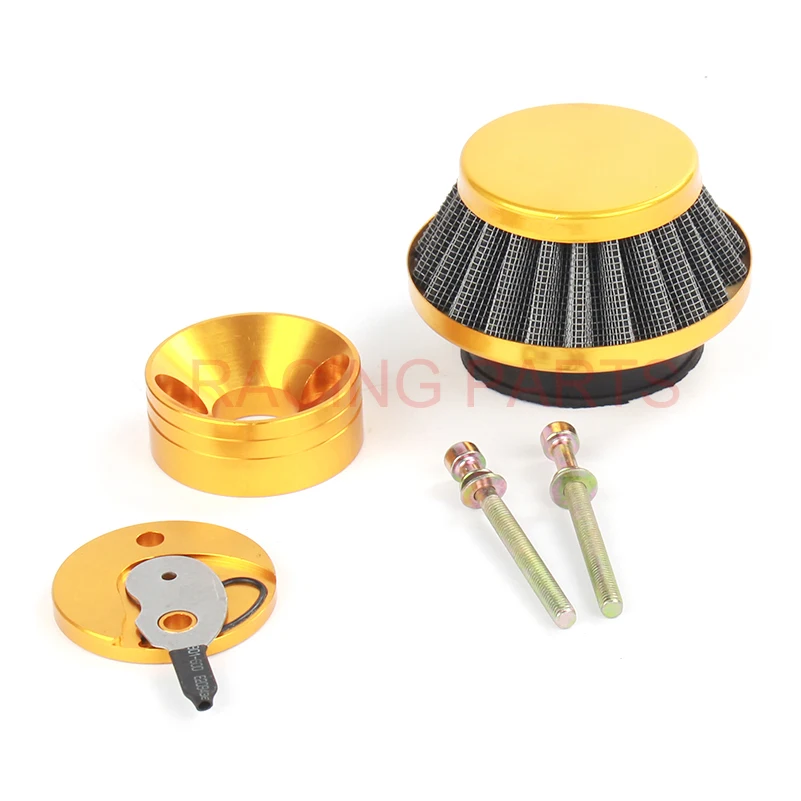 Carburetor Air Filter Adapter for 23cc 33cc 43cc 47cc 49cc Goped Scooter Pocket Bike Mini Dirt ATV, air filter, motorcycle air filter