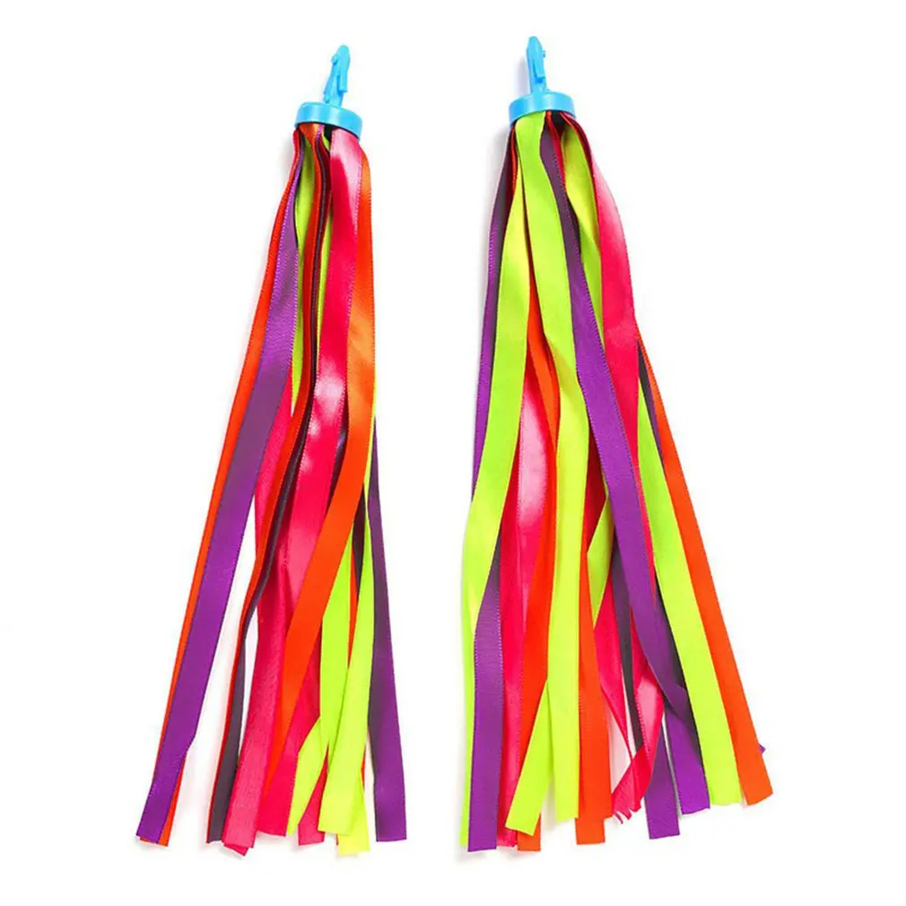Kids Colorful Streamers Scooter Bike Handlebars Streamers Tassel Ribbons Accessories for Boys