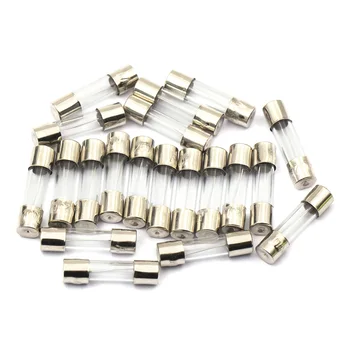 

10Pcs 5x20mm Fast Quick Blow Glass Tube Fuse Assorted Kit Fast Blow Glass Fuses 1A 2A 3A 5A 6A 8A 10A 12A 15A 20A/250V 5*20mm