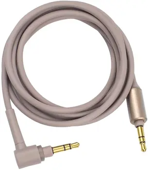 

WH1000XM3 Cable Replacement Auxiliary Audio Cord Compatible with Sony WH-1000XM2 MDR-100ABN WH-H900N MDR-1A Headphones. (Gold)
