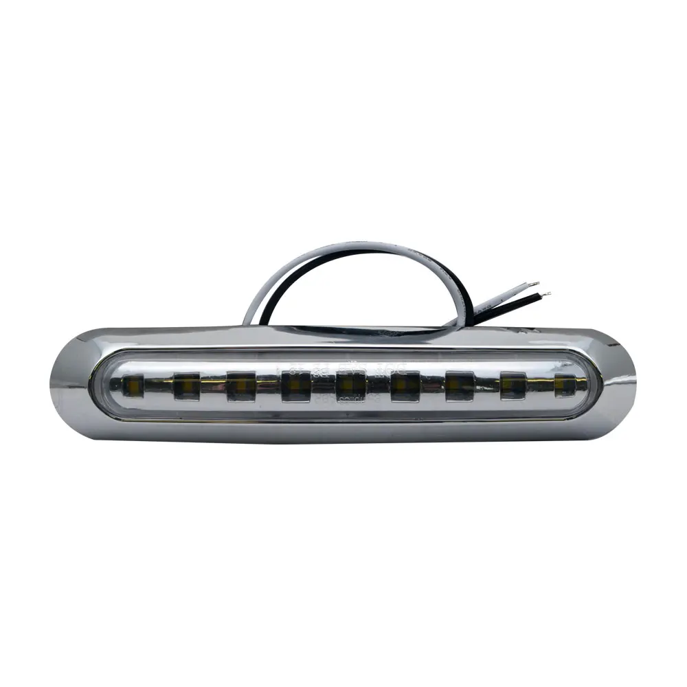 

2x Car LED Turn Signal Light Car Side Light Warning Turning Markering Lamp 9LEDs White Universal