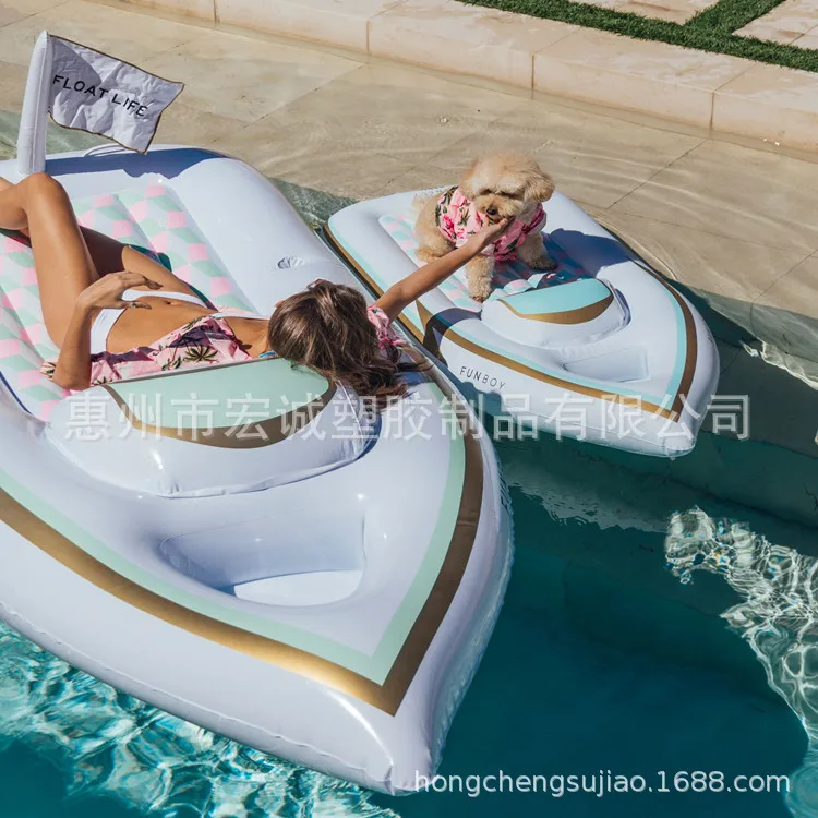 

Manufacturers Made All Types of PVC Inflatable Products Adult Floating Bed Holiday Floating Row Swimming Tube Yacht Pontoon Infl