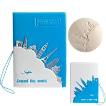 Дорожный Чехол для паспорта ID карты Чехол для кредитных карт защитный чехол для билетов D14