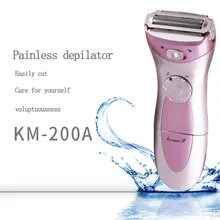 ABS Бытовая зарядка Водонепроницаемая электрическая Женская бритва и эпилятор