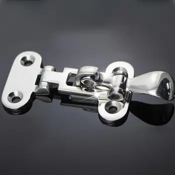 

Thickened stainless steel lock plate security door padlock buckle wooden door buckle lock padlock padlock card marine hardware