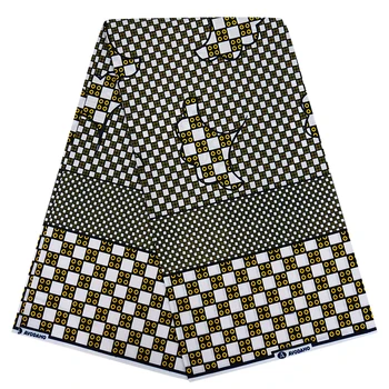 

2020 Ankara African wax print fabric 100% cotton dutch wax real veritable wax 6 yard Nigeria fabrics
