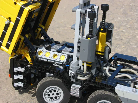 Rc Ing Technology Building Block Gear Machine Moc 0230 Dump Truck 10x4 Truck Loading Remote Control Assembling Toy Boy Gift Blocks Aliexpress