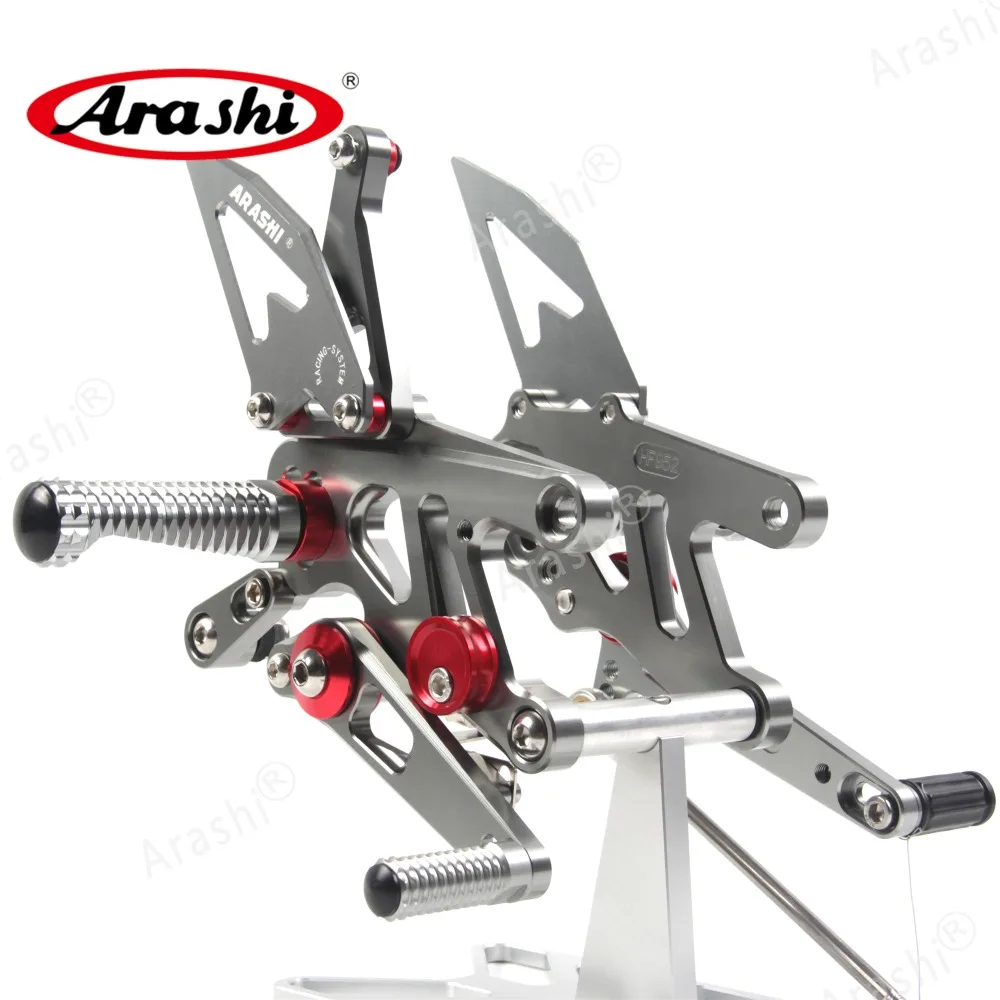 Arashi 1 Набор для APRILIA RSV4 фабрика APRC ABS 2013 CNC регулируемые Подножки подножки подножка мотоциклиста подставка для ног