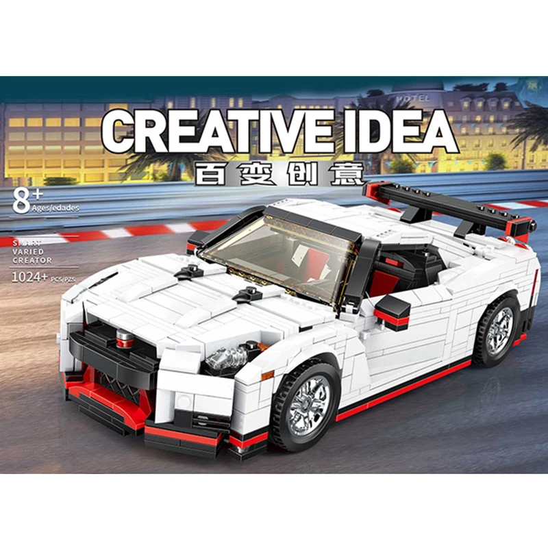 Creator iDeas серия Городской Спортивный автомобиль Zonda Cinque Roadster Champion строительные блоки Наборы комплекты кирпичей классическая модель детские игрушки