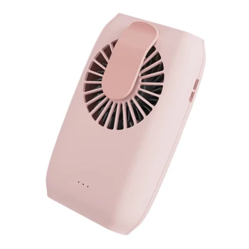 

Mini Portable USB Lanyard Fan Outdoor Power Bank Handheld Desktop Fan Can Hang on the Waist for Home Office Travel