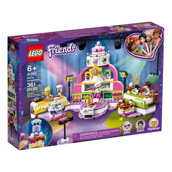 

LEGO 41393 Building Blocks Friends Baking Competition Series Dolls and Kitchen Equipment Building Blocks Christmas Gift Toys