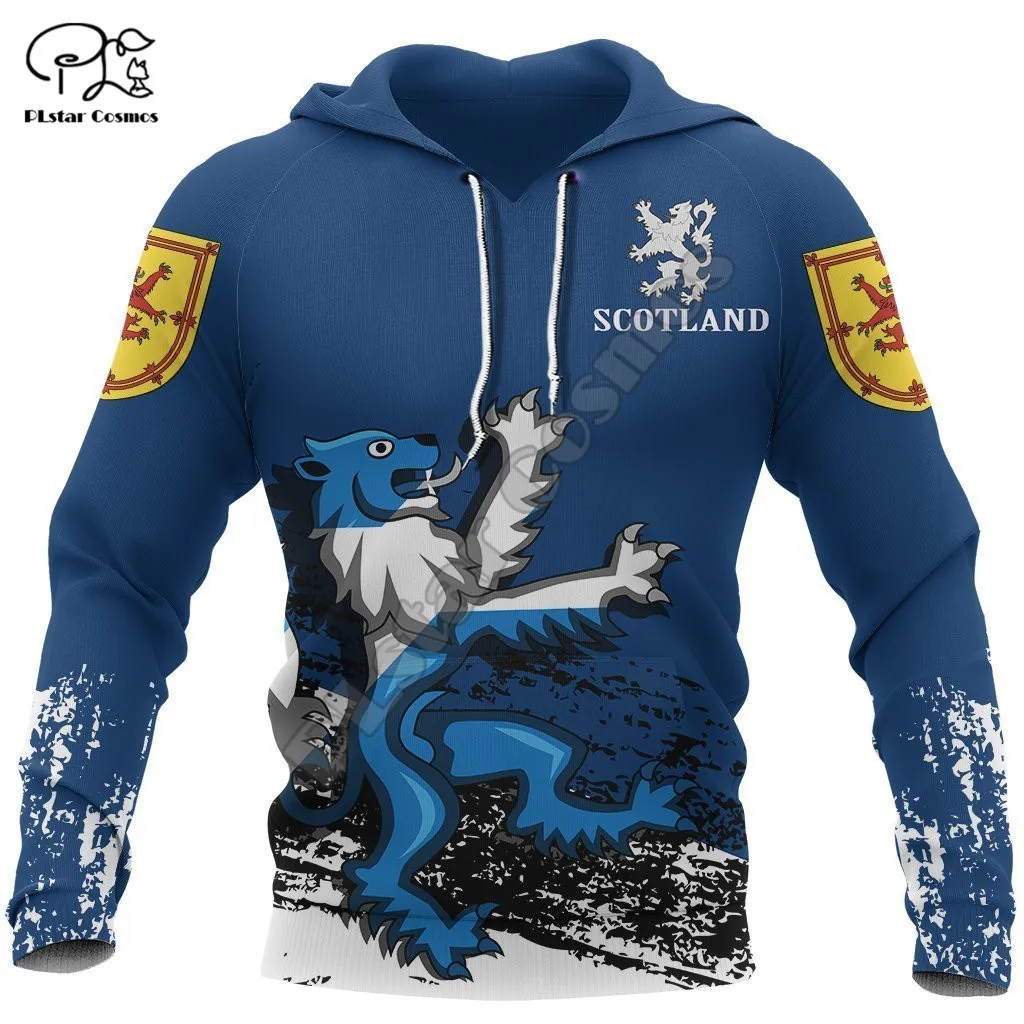 

PLstar Cosmos Scotland Flag National Emblem 3D Printed Hoodies Sweatshirts Zip Hoded For Men/Women Casual Streetwear Apparel S23