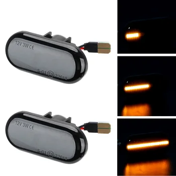 

Flowing Water Light Blinker Light LED Car Dynamic Side Marker A Pair Turn Signal Light Signal Lamp