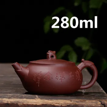 

Teapot Yixing Zisha Clay Chinese Porcelain Teapots Tea pot Ceramic 280ml New Arrived High Quality With Gift Box