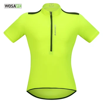 

WOSAWE Men's Summer Cycling Jersey Short Sleeve MTB Bike Jersey Bicycle Printing Shirt Sportswear Ciclismo Clothing