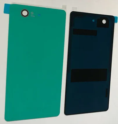Чехол для SONY Xperia Z3 Compact D5803 D5833 со стеклянным задним корпусом, запасная задняя дверь z3 mini, чехол с аккумулятором и клеем