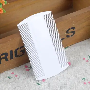 

Double Sided Nit Fine Tooth Head Lice Hair Combs for Kids Pet dog Flea Plastic Hair Combs Remove Lice Comb Brush
