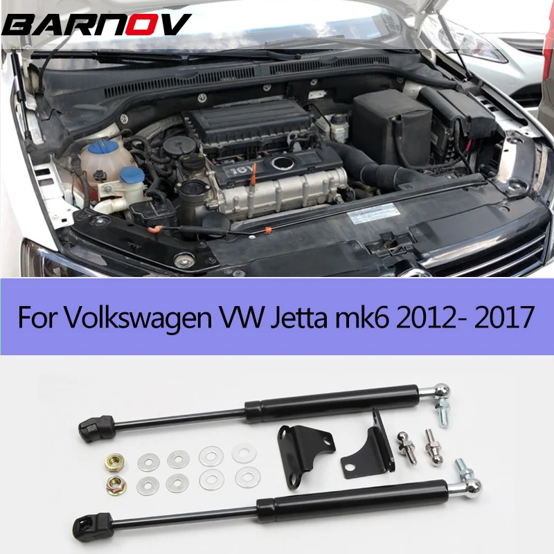 

Hood Spring 2Pcs Refit Front Hood Engine Cover Hydraulic Rod Strut Spring Shock Bar For Volkswagen VW Jetta mk6 2012-2017