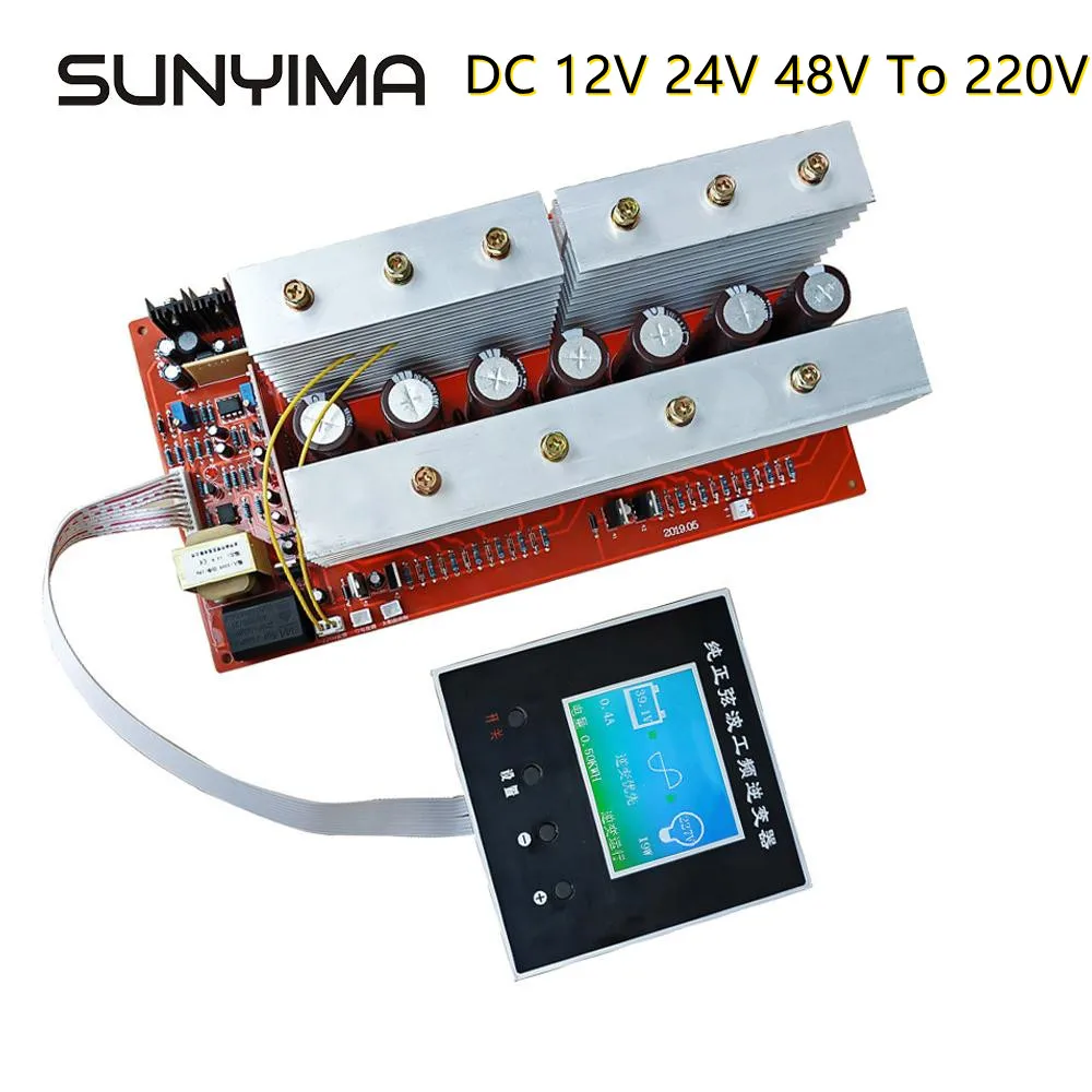 Home Inverter 3000W 48V to 230V Wechselrichter Reiner Sinus Spannungswandler LCD 