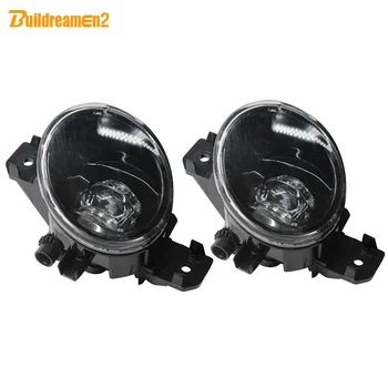 

Buildreamen2 For Nissan Fuga 2004 Car LED Lens Fog Light With Devil Eye DRL Function H11 4000LM 12V High Bright 2 Pieces