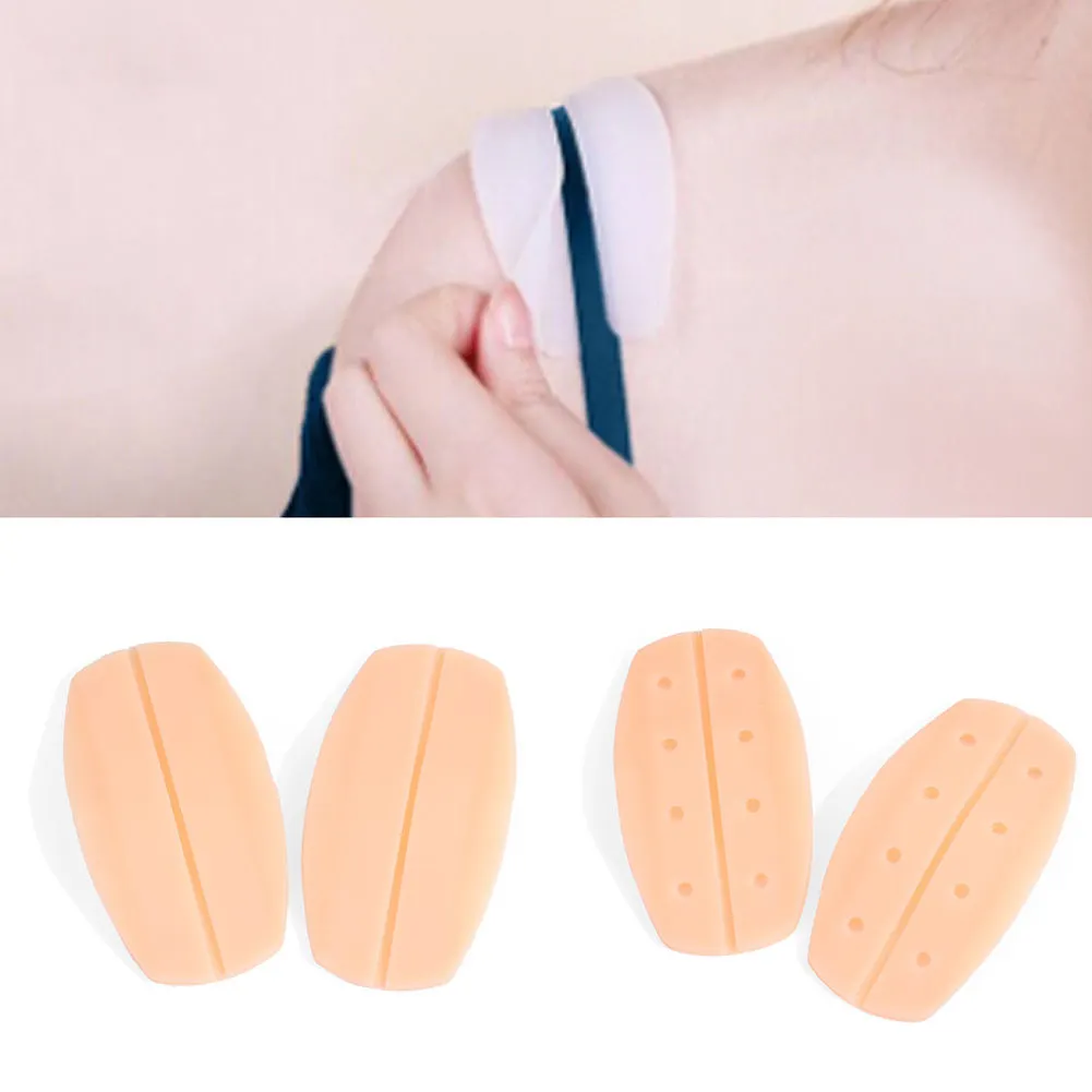 

New 1pair Silicone Shoulder Pad Soft Bra Strap Holder Cushions Non Slip Shoulder Strap Pads Holder Bra Relief Pain For Women
