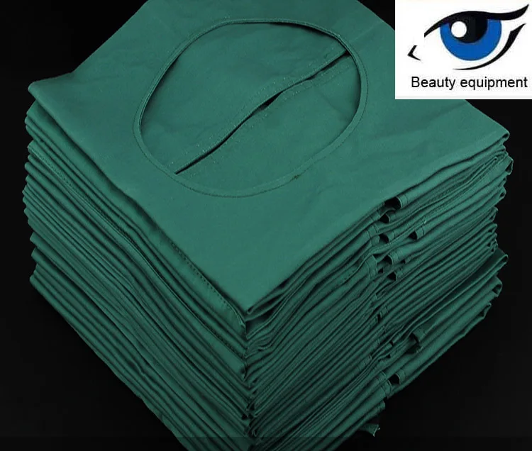 Cotton cloth cloth towel towel single shop towel dark green single layer