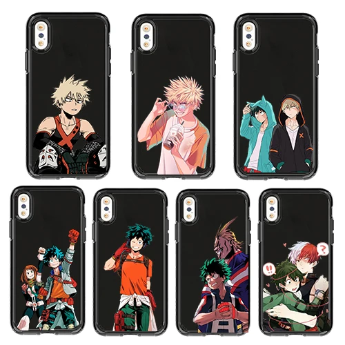Чехол для телефона с аниме Моя геройская Академия deku bakugou Boku no Hero Samsung Galaxy s20 Ultra s8 s9