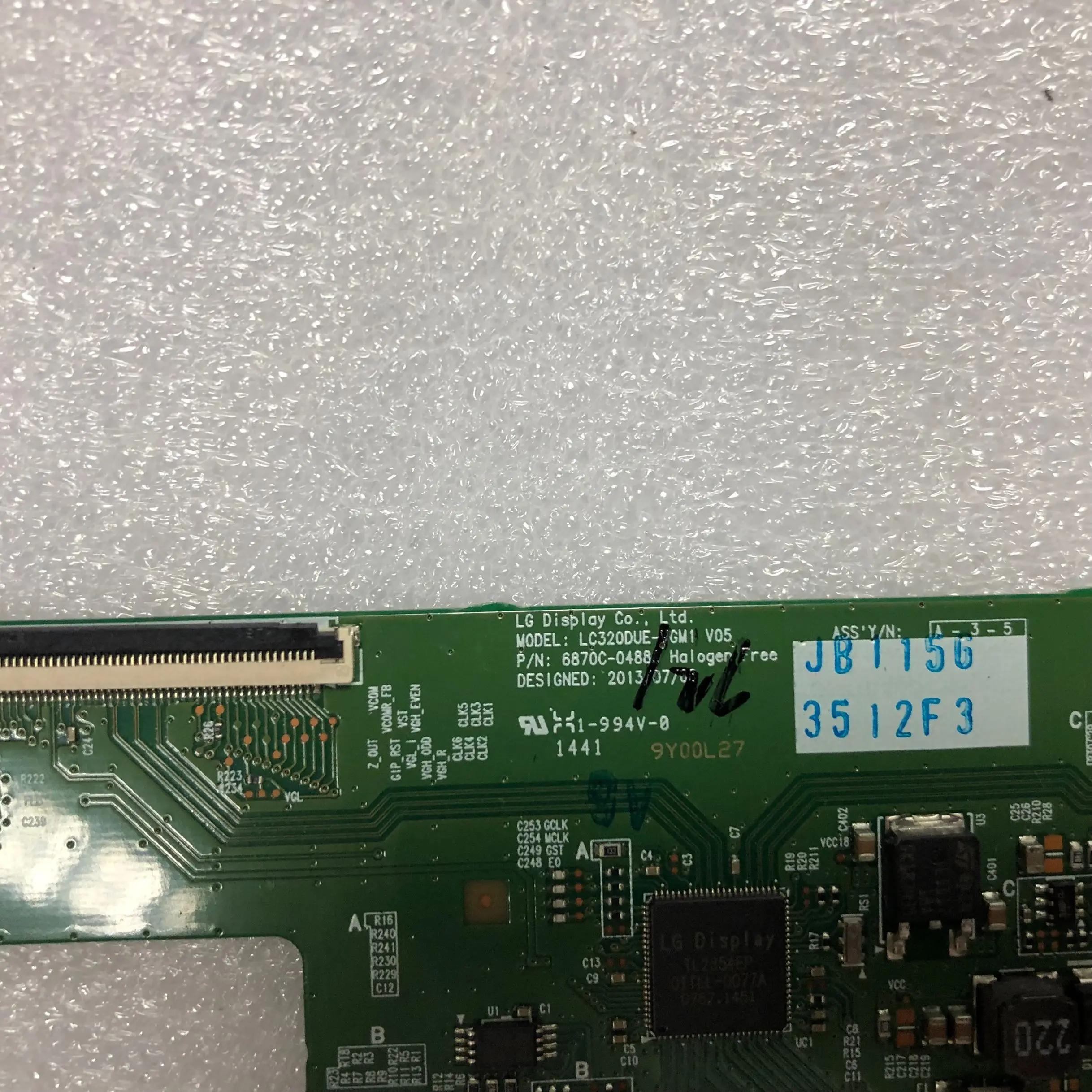 Ssylij тест для LC320DUE-VGM1 V05 6870C-0488A галогенная логическая плата