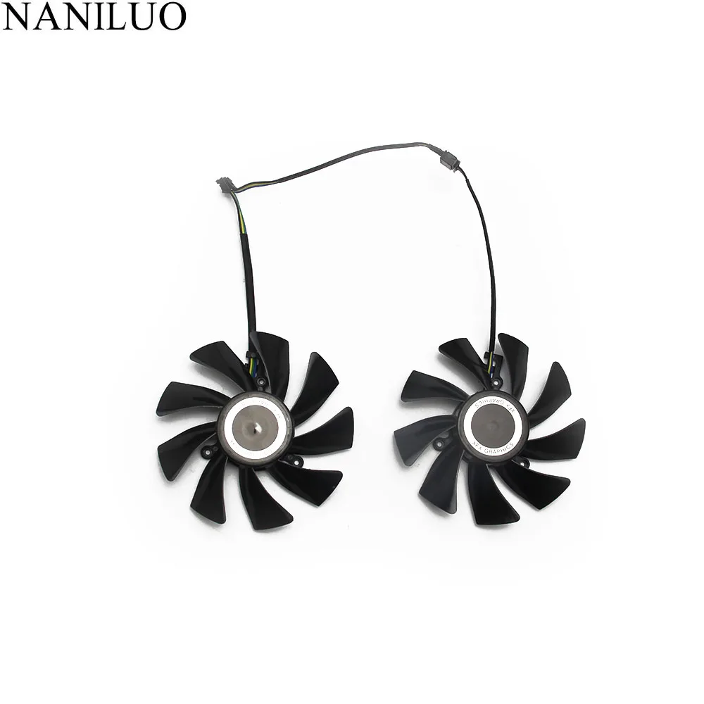 

2pcs/lot 85MM FD9015U12S XFX HD7970 4Pin Cooling Fan For Sapphire XFX HD7950 HD7970 Vapor-X GHz Edition Video Card Cooling
