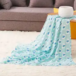 Веселая флейта 1 шт. Муслин 100% хлопок детские пеленки мягкие Новорожденных Обертывание INS стиль одеяла для младенцев